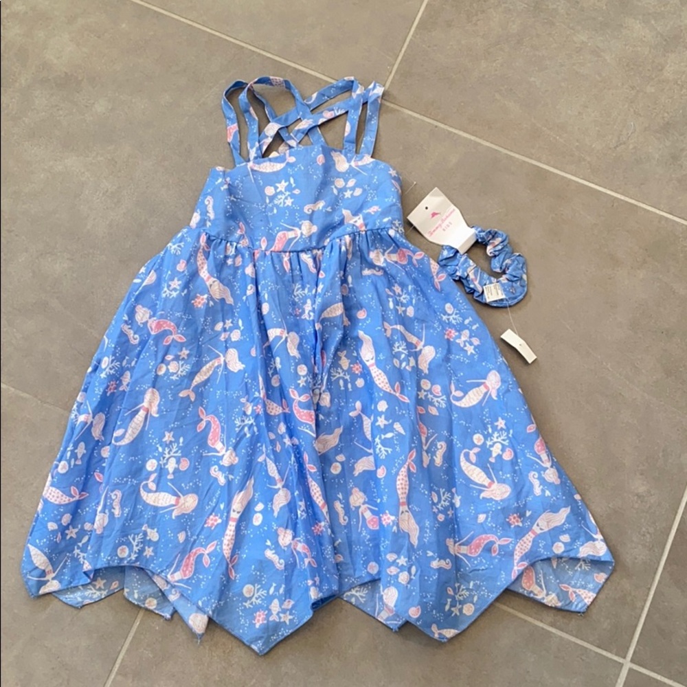 Tommy Bahama mermaid dress and scrunchie
